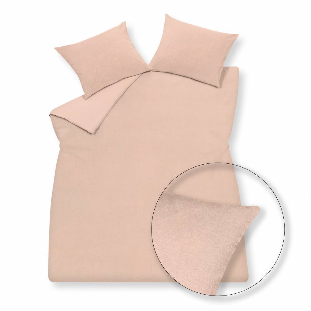 Dekbedovertrek Purity Sepia Pink   140 x 200 220 cm   Roze