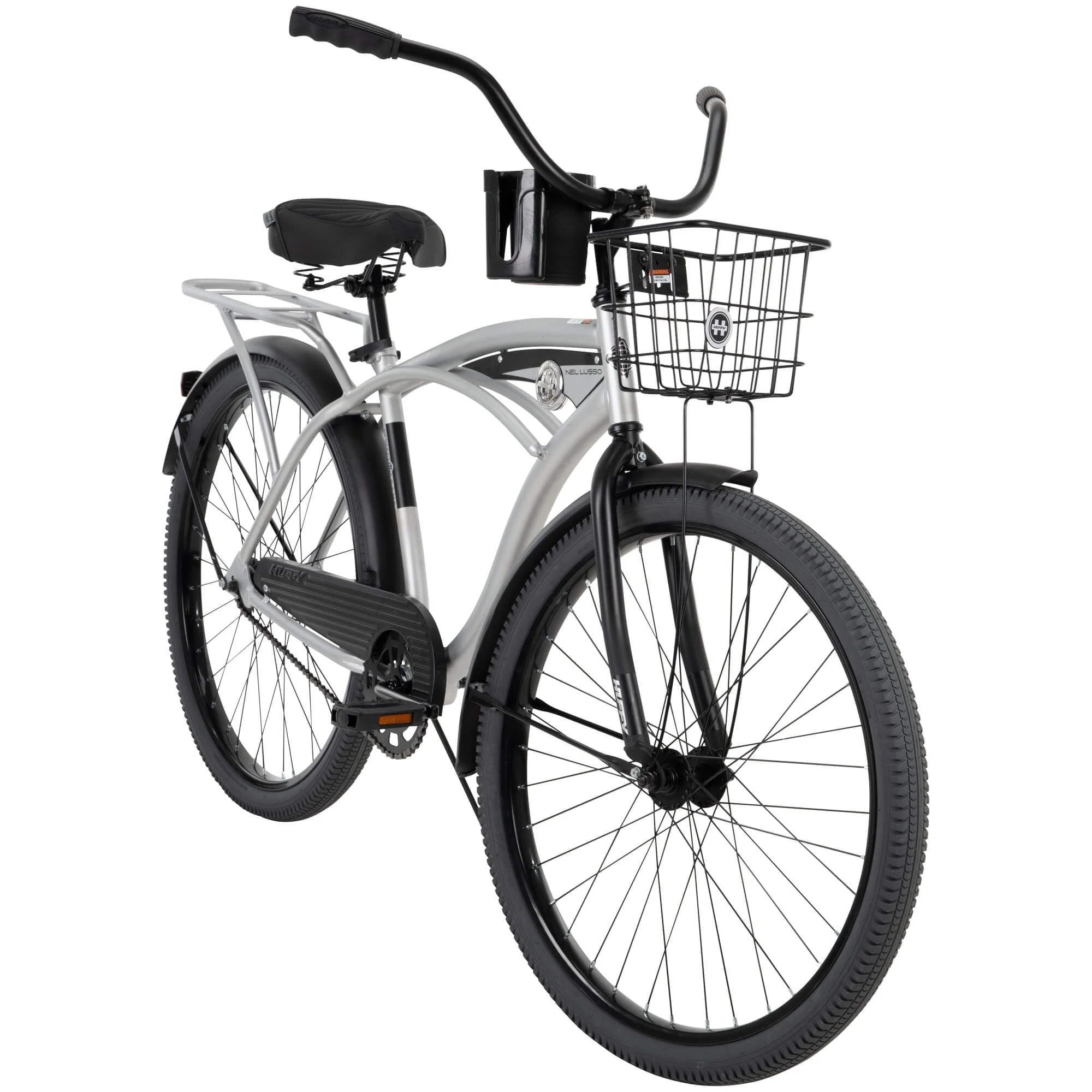 26 In Men¡¯s Beach Cruiser Bike, Silver Image 9