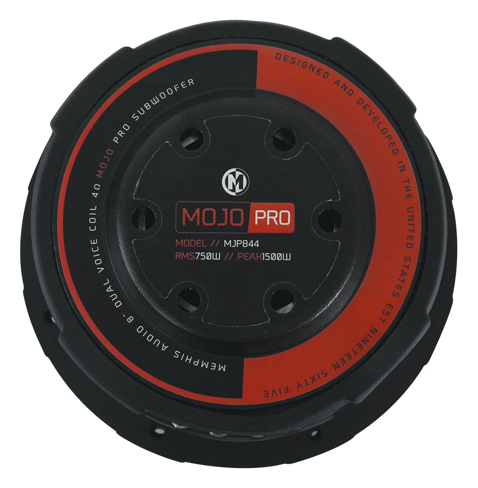 MOJO Pro MJP844 8" 1500w Competition Car Subwoofer DVC 4 ohm Subwoofer - Image 6