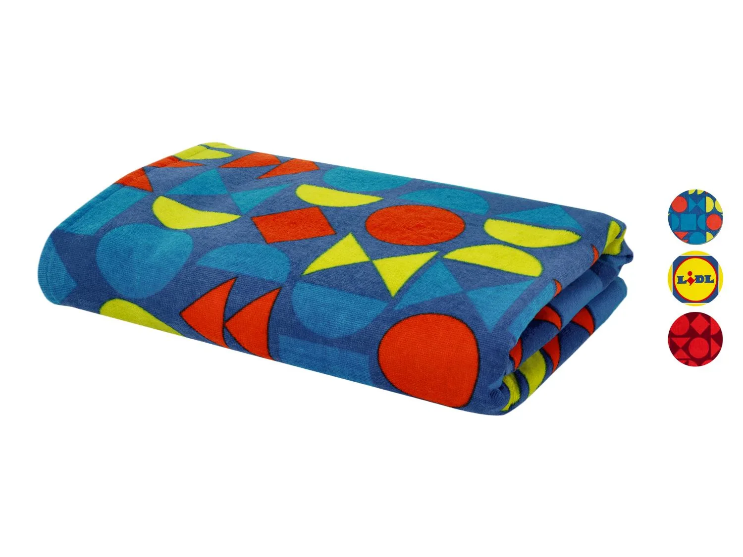 Serviette de plage en ponge, 85 x 170 cm