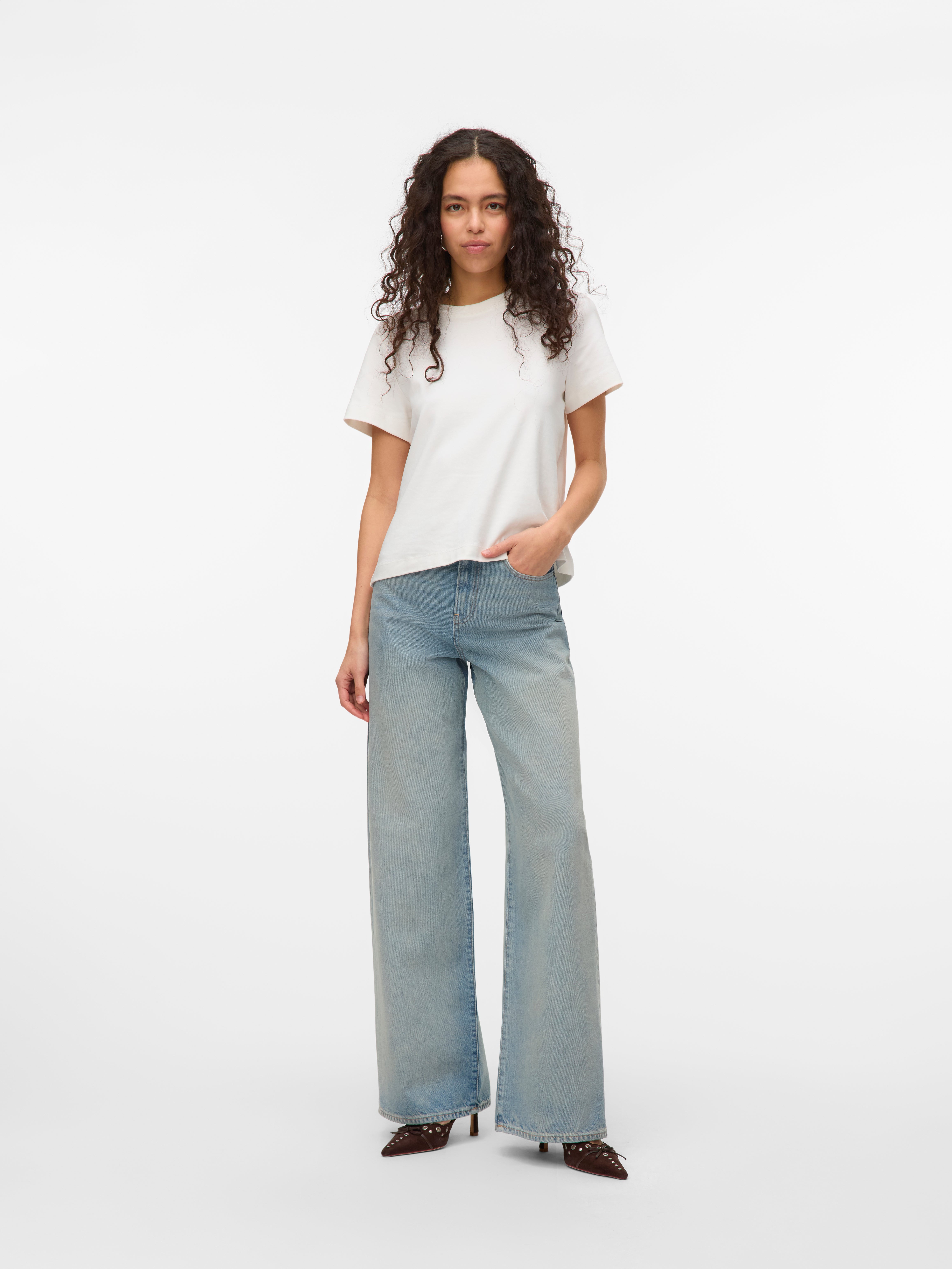 VERO MODA® VMELINA Super high rise Wide Leg Fit Jeans