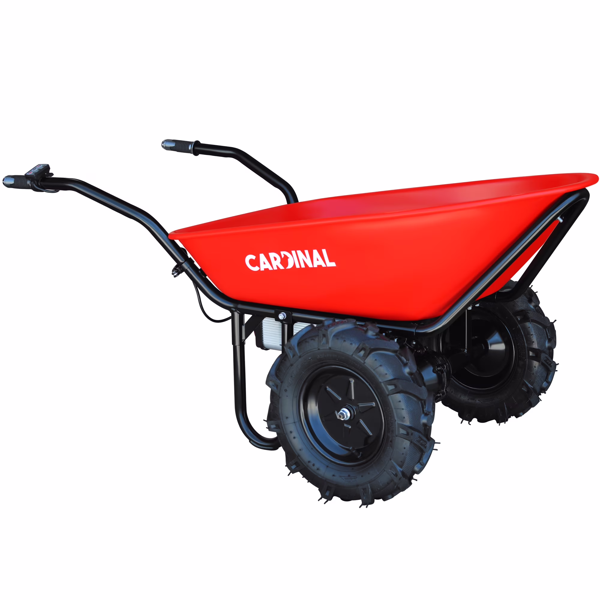Electric Utility Cart 40V Battery Powered Wheelbarrow 570 lb  Bucket Capacity