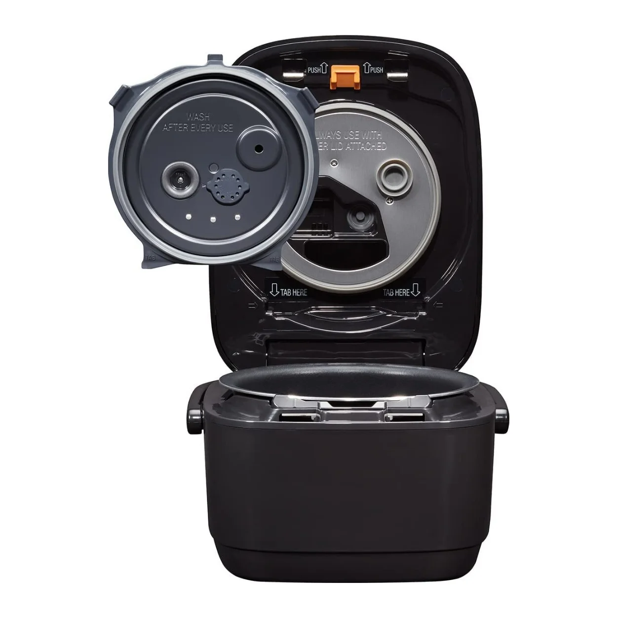 NW-JEC10BA 5.5-Cup Capacity Pressure Induction Heating Rice Cooker and Warmer (Black)(Black) - Image 2