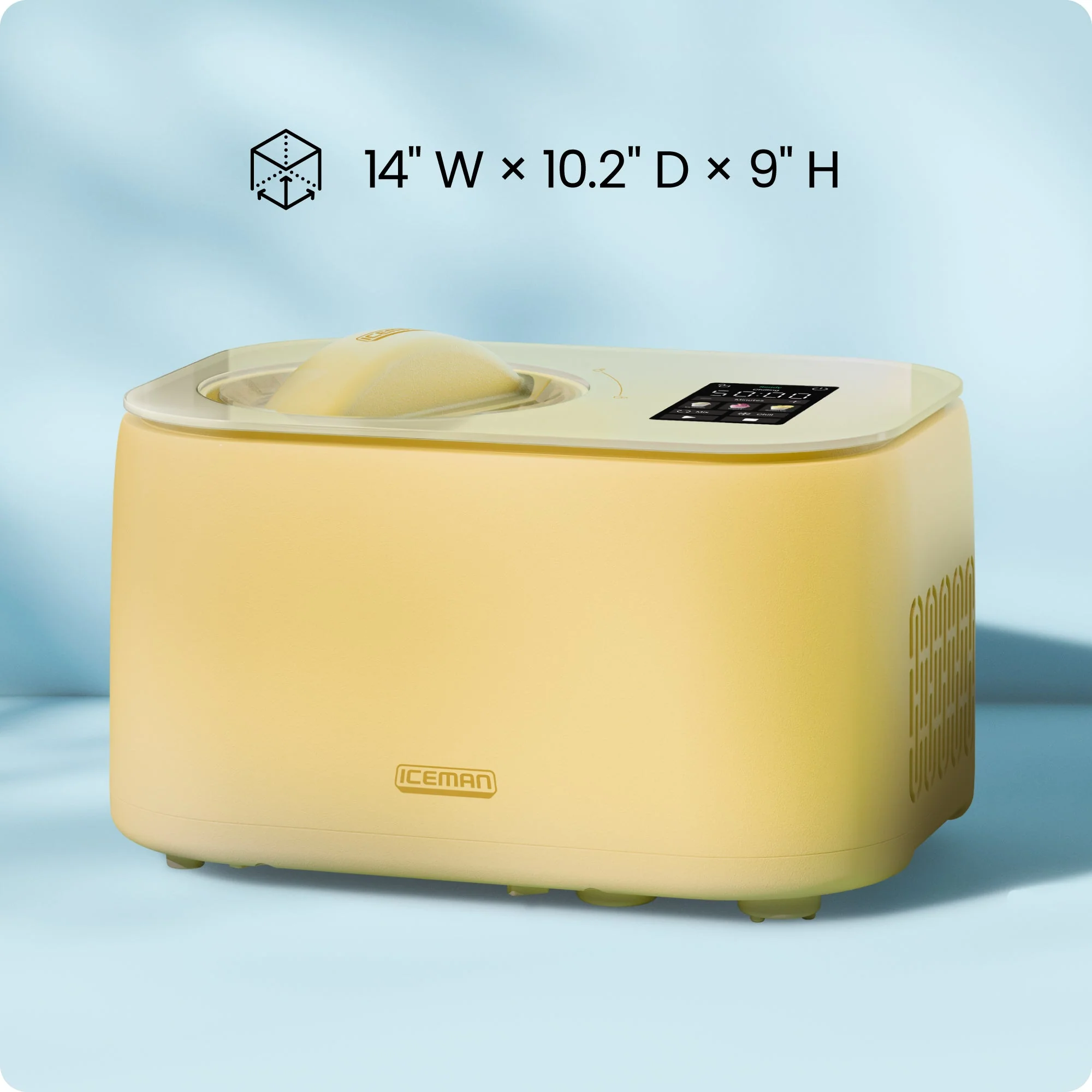 Iceman Trio Ice Cream Maker - Butter