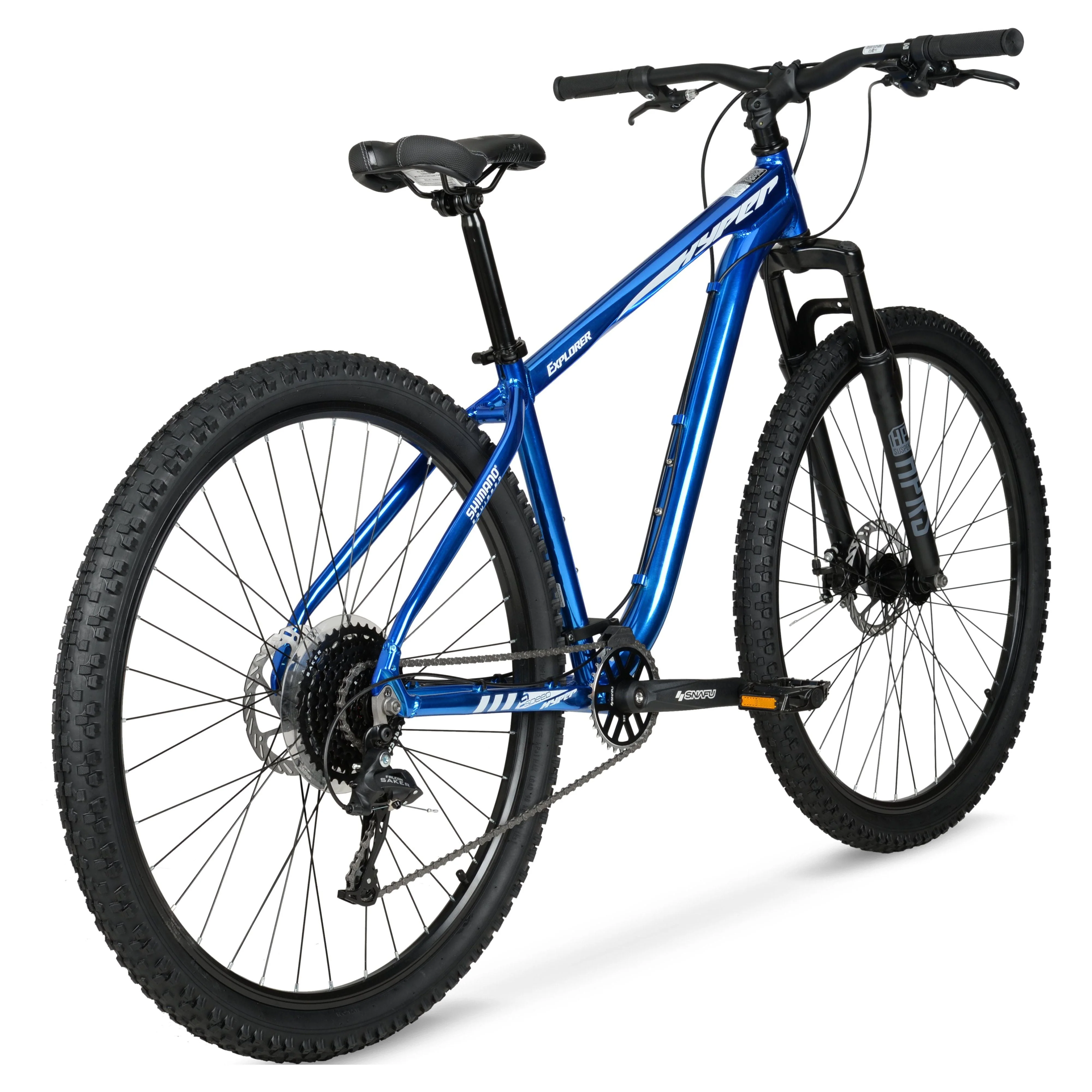 Bicycle Men's 29" Explorer Mountain Bike, Hard Tail, Blue Image 6