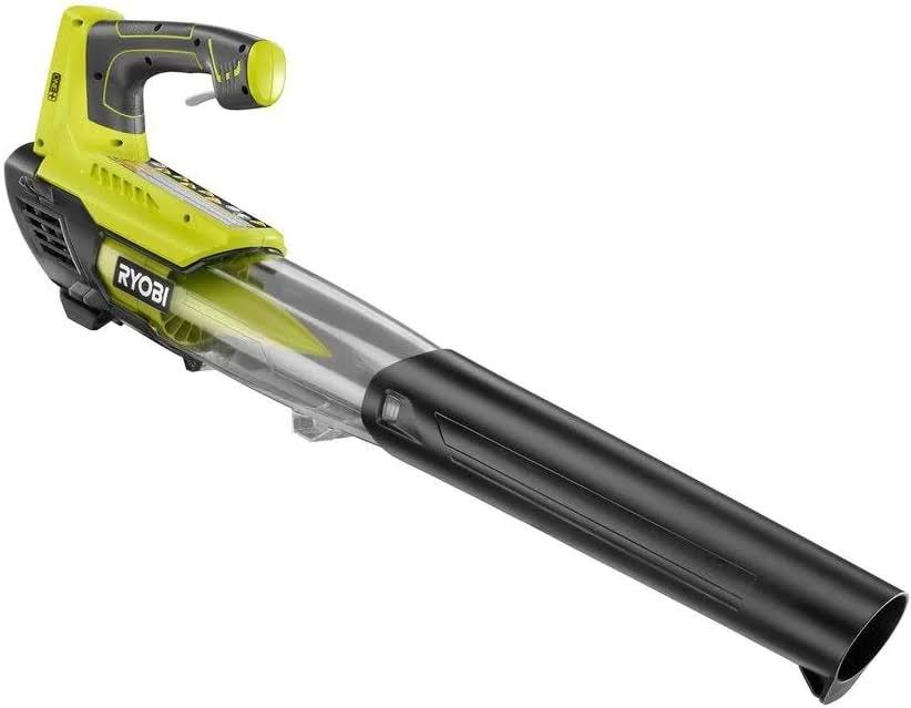 Ryobi One+ 18-Volt Lithium-Ion Cordless Leaf Blower - Bare Tool - Bulk Packaged