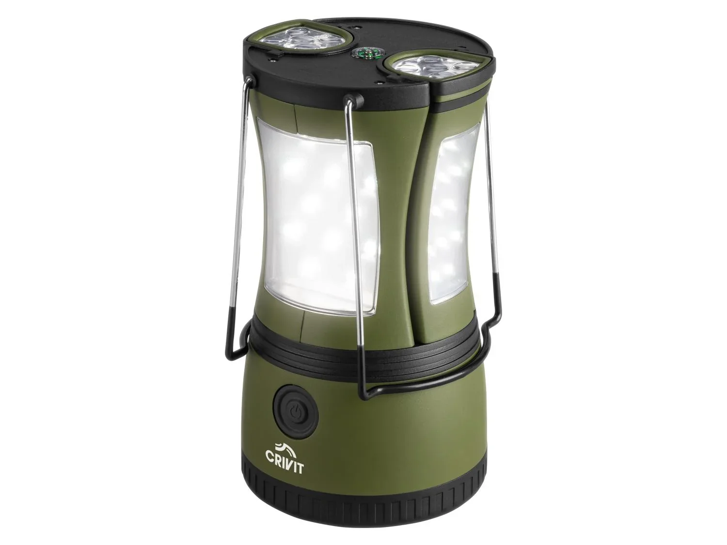 CRIVIT Lampe de camping 2 en 1