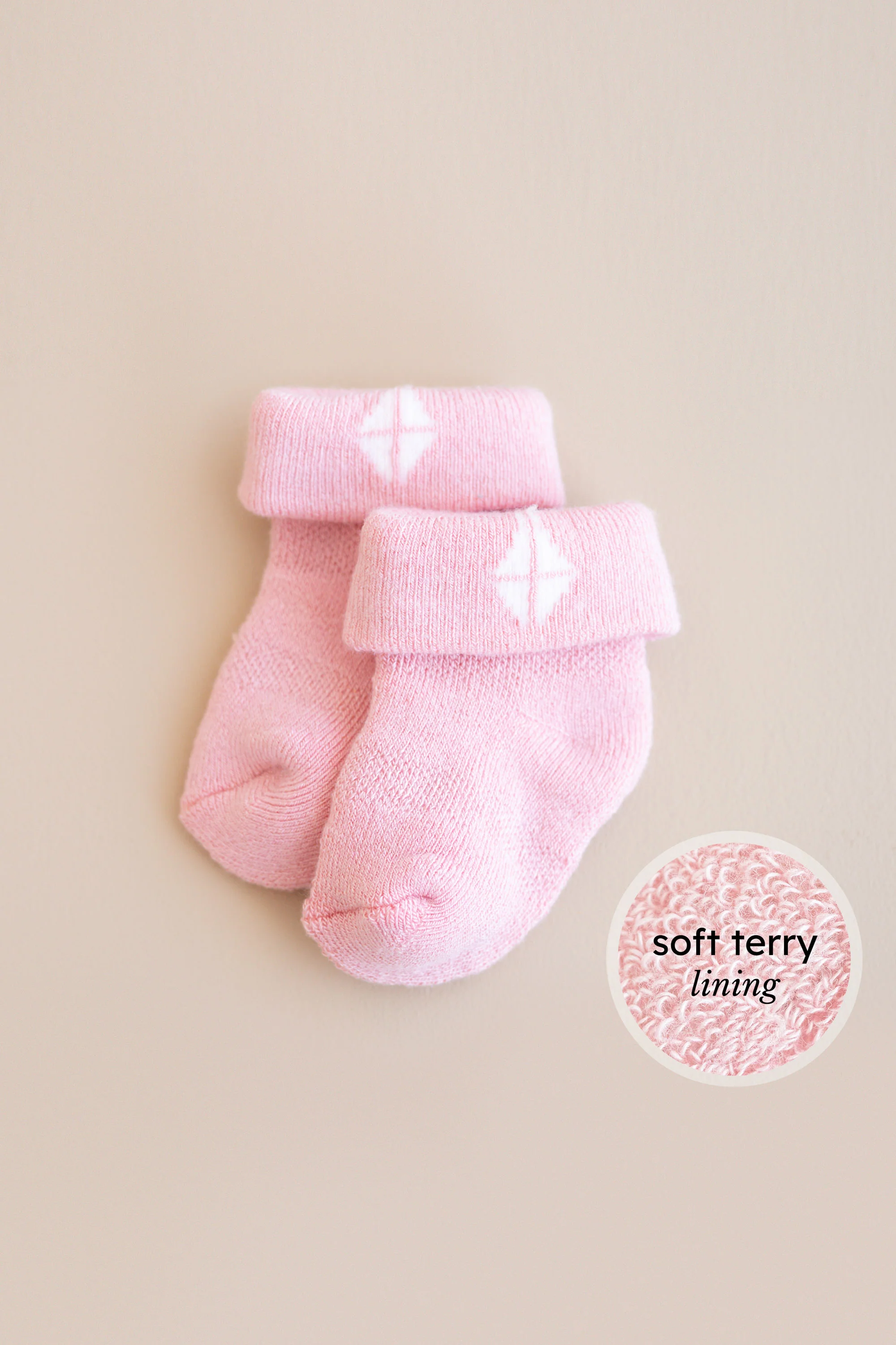 Baby 3-Pack Socks in Pastel