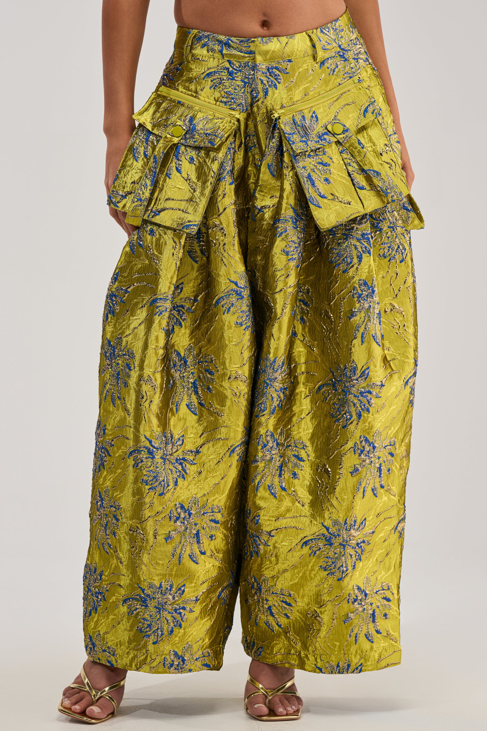 CRAZY FOR YOU BROCADE TROUSER - Akira Store