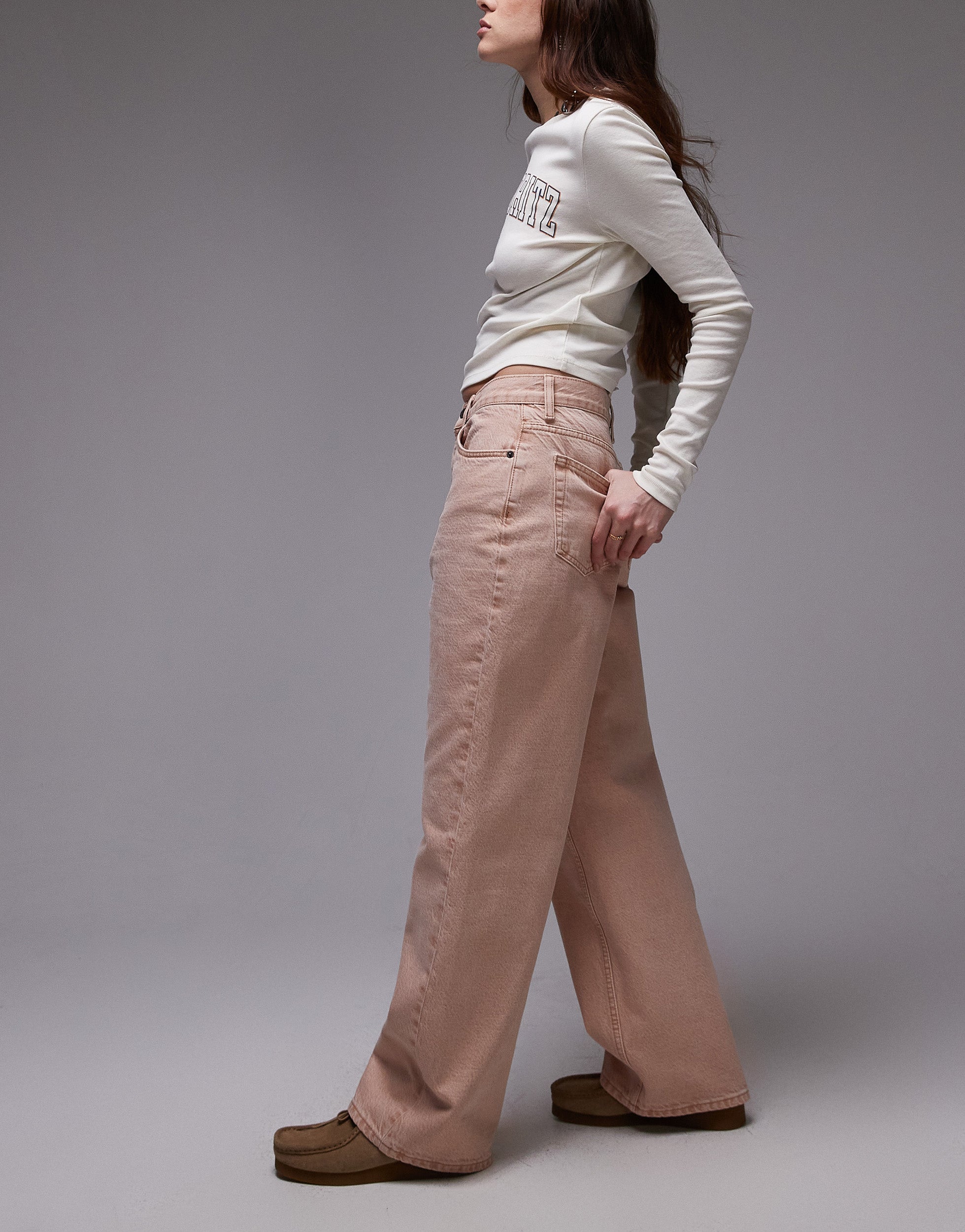 VERO MODA® TOPSHOP Mid rise Loose Fit Jeans