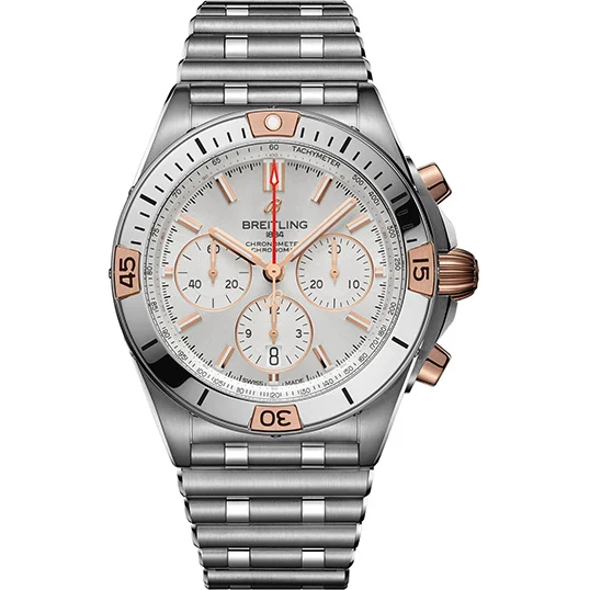 【Super Clone】Breitling Watch Chronomat B01 42 Silver Bracelet