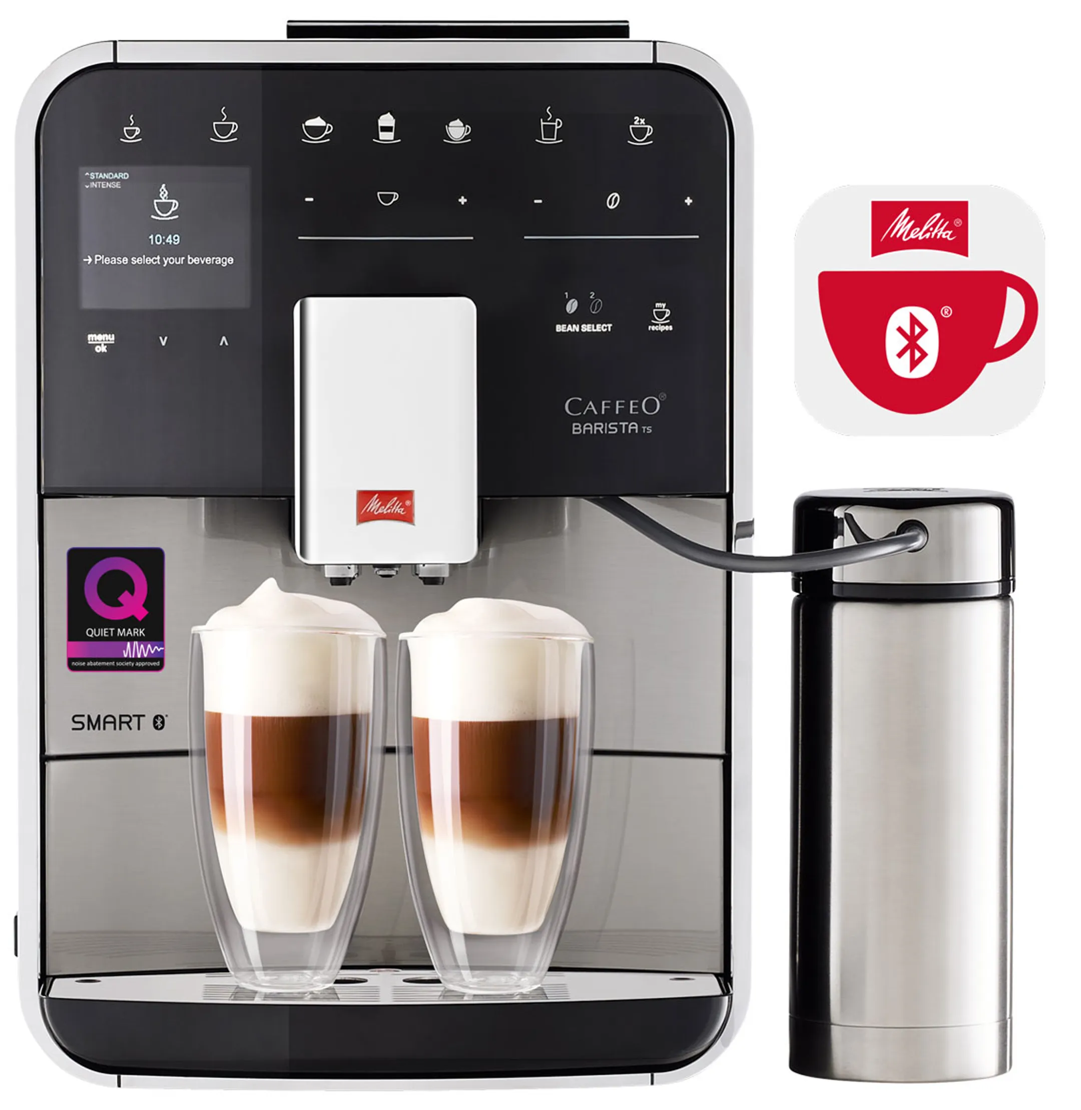 Melitta Volautomatische espressomachine Barista Smart TS Sst F860-100