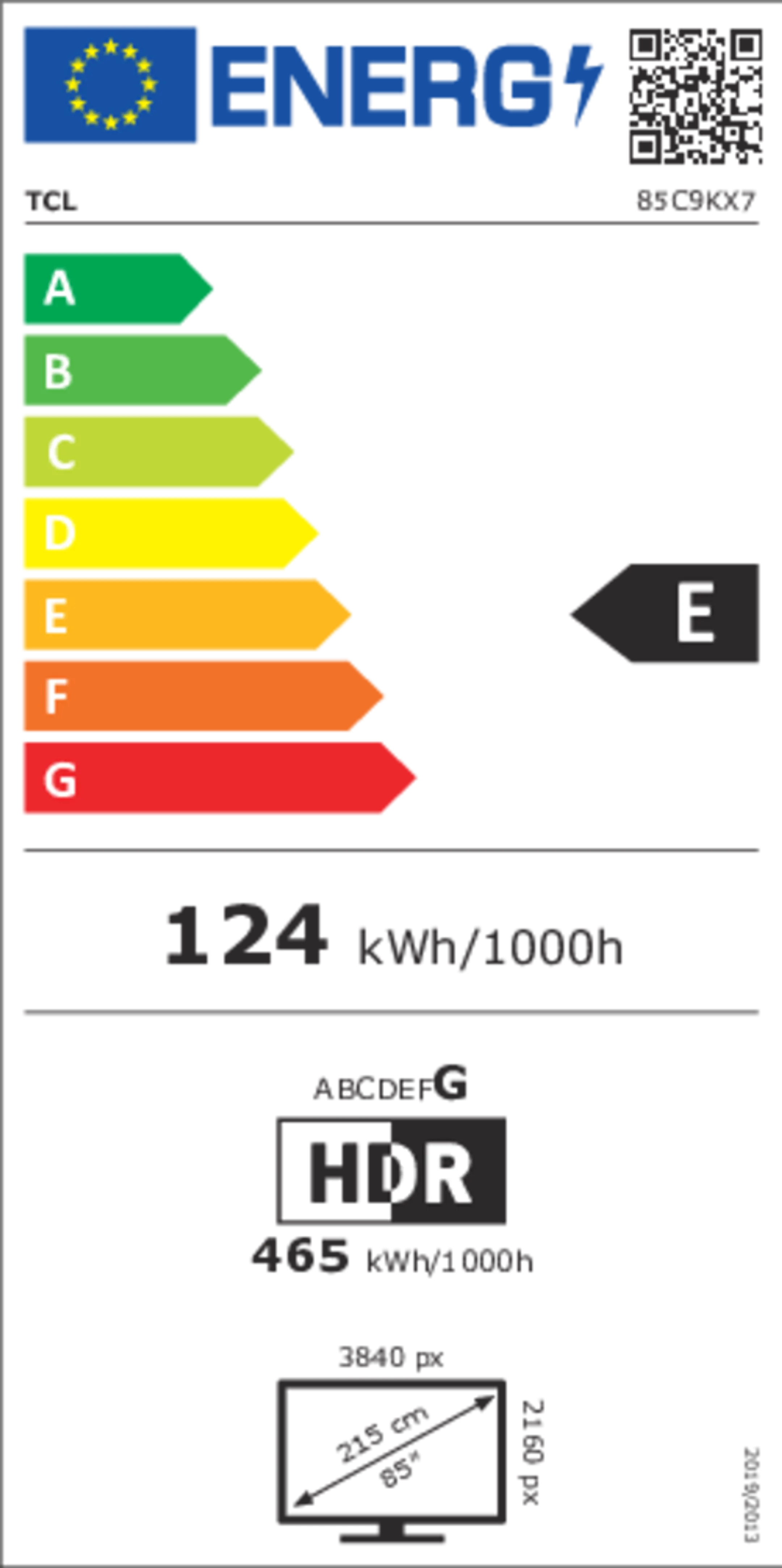 TCL QD-MiniLED 4K TV 85C9K (2025) - 85 inch