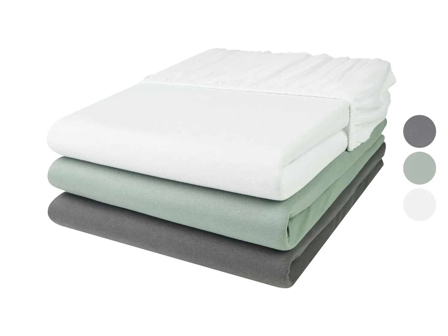 LIVARNO home Drap-housse en jersey, 180 x 200 cm