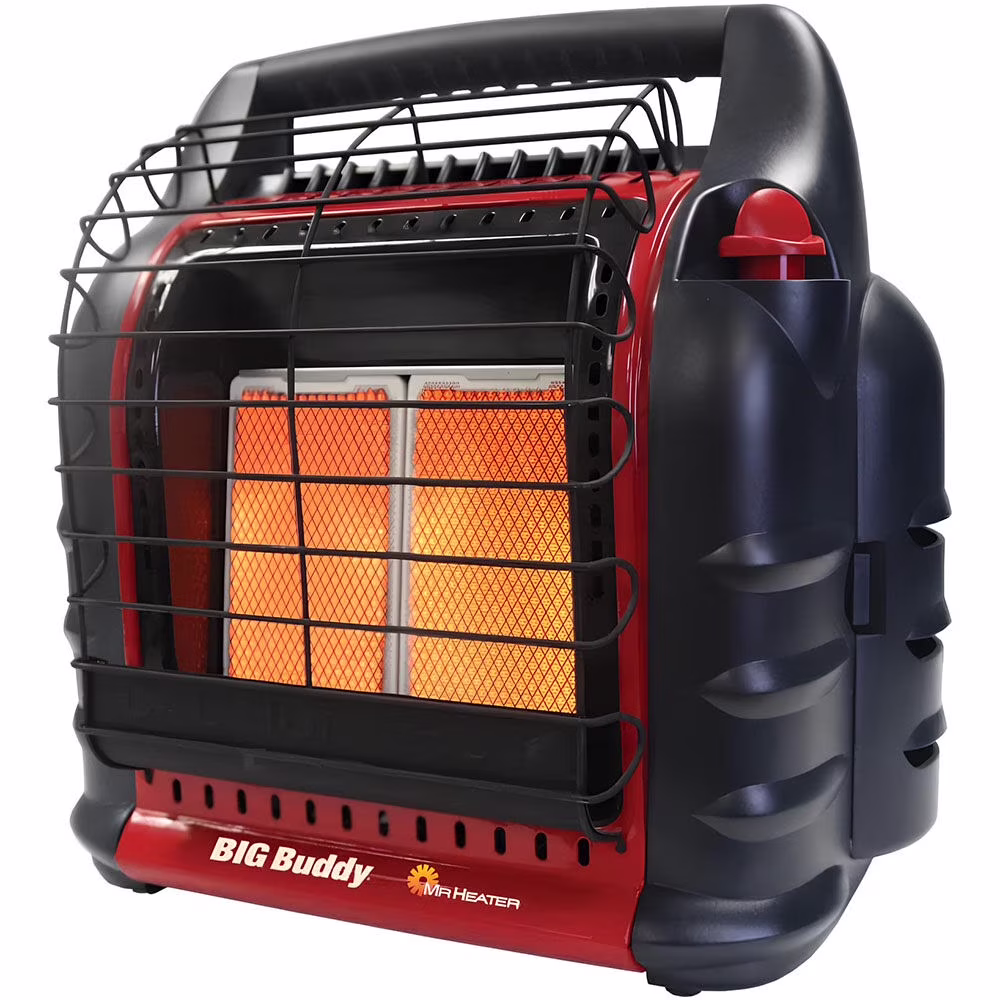 18000 Btu Big Buddy Portable Propane Heater Canada/massachusetts Approved(1)