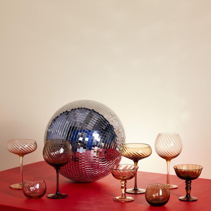 Opacity italiensk champagneglass 15 cl 2 stk fersken