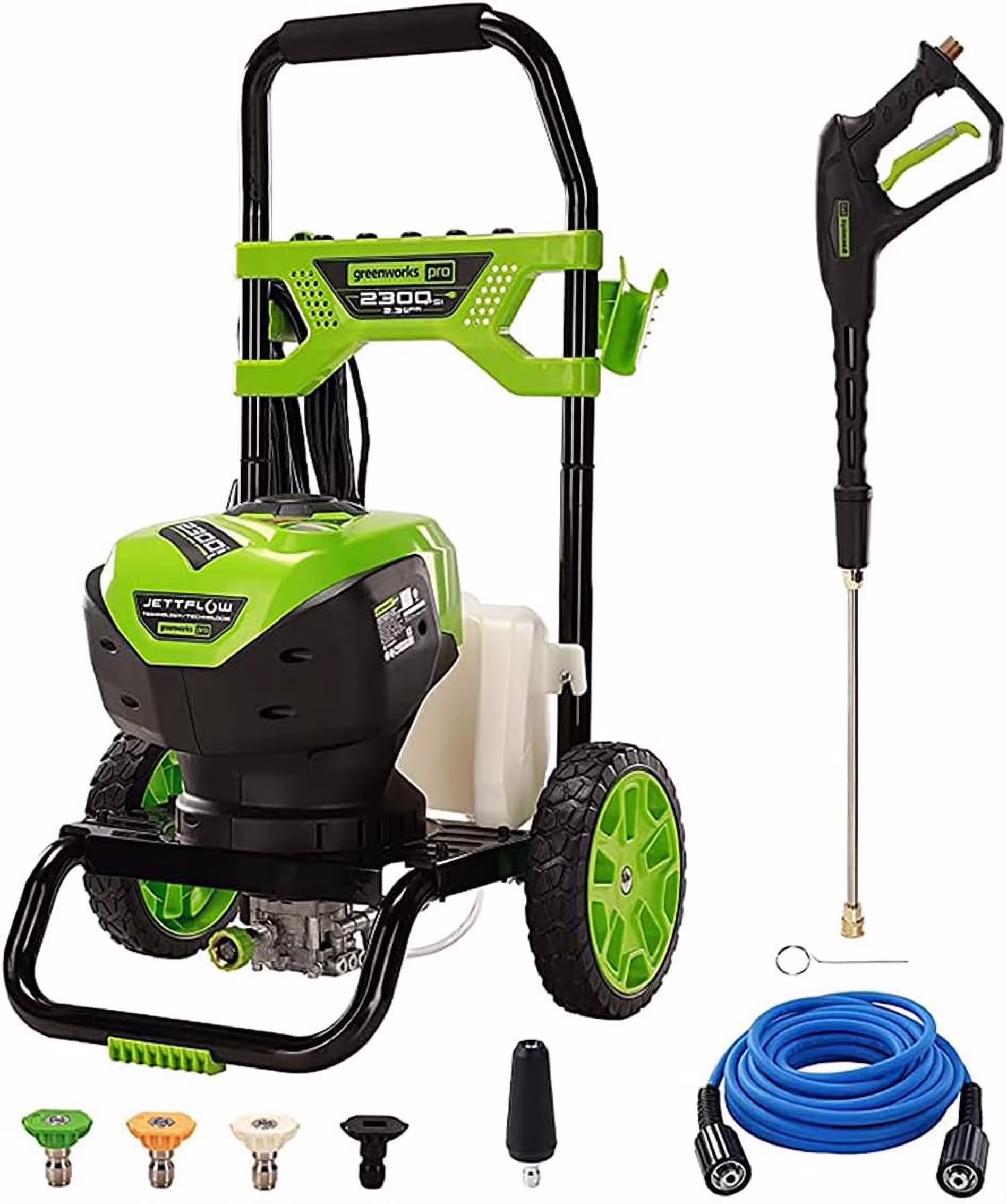 Greenworks Pressure Washers PRO 2300 PSI 2.3 GPM Corded Electric Pressure Washer, PWMA Certified