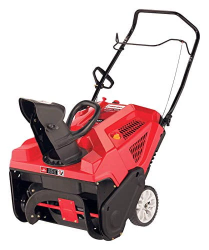 Squall 21 in 123 cc Single Stage Gas Snow Blower with E Z Chute Control Model 123R