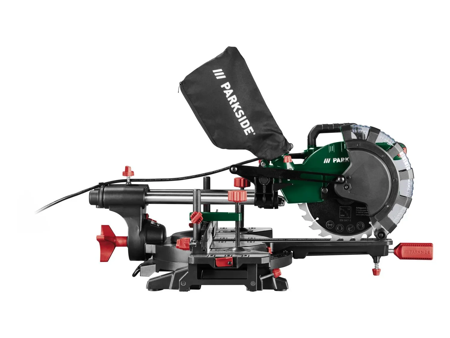 PARKSIDE Scie  onglet radiale PZKS 2000 C3, 210 mm, 2000 W