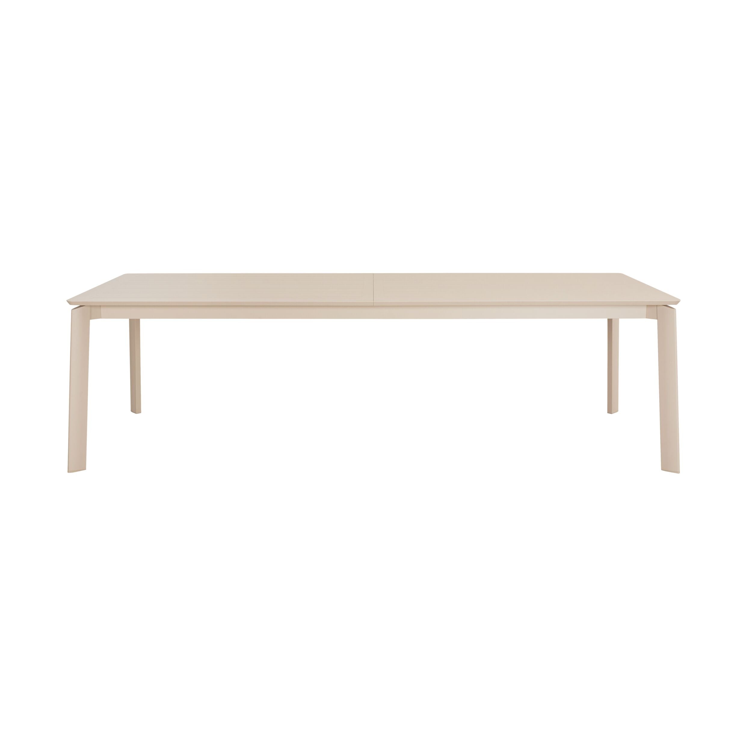 Santana Aluminium Dining Table 260cm (Extends to 370cm) Taupe