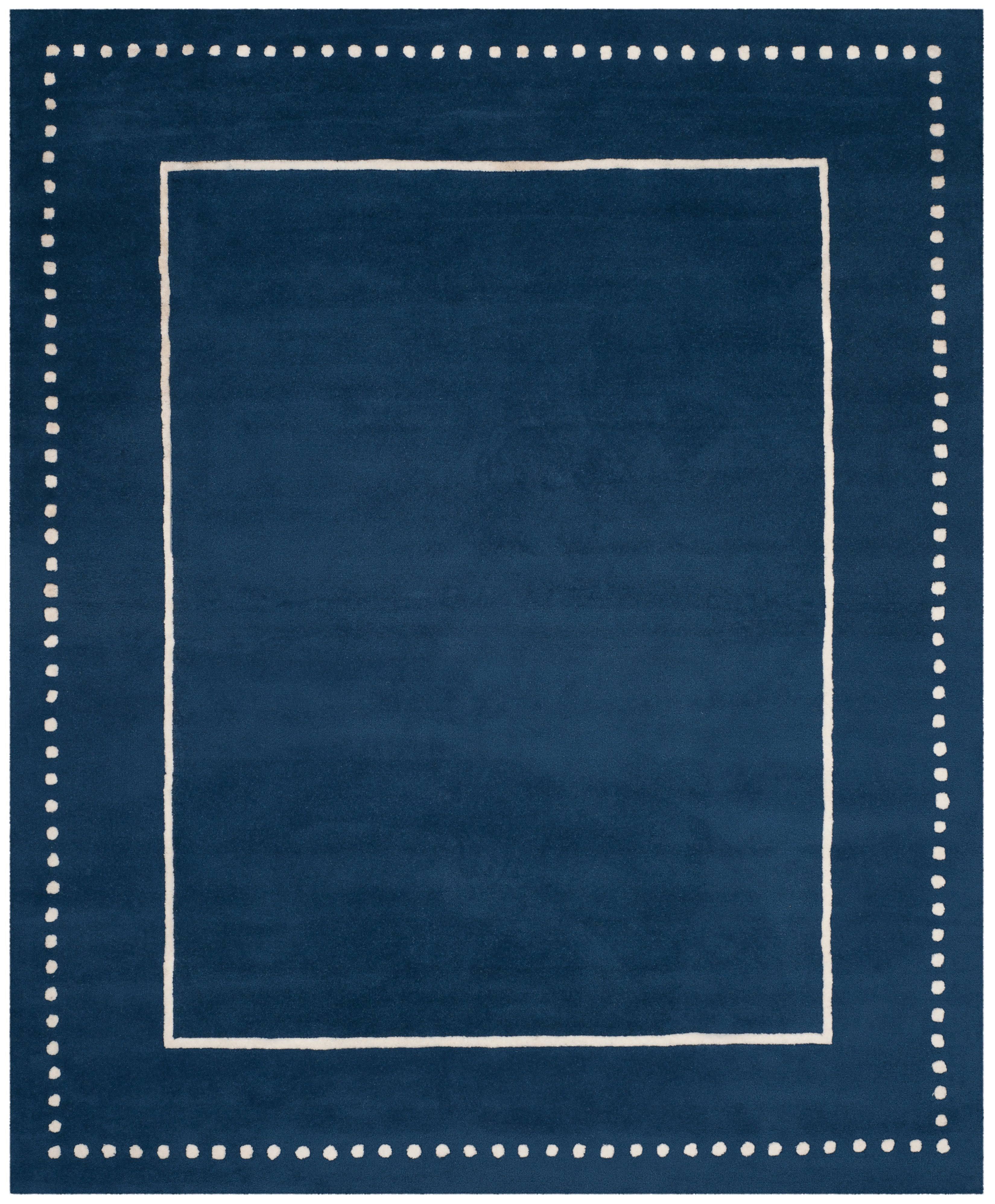 Safavieh Bella Navy Blue/Ivory 4 ft. x 6 ft. Area Rug