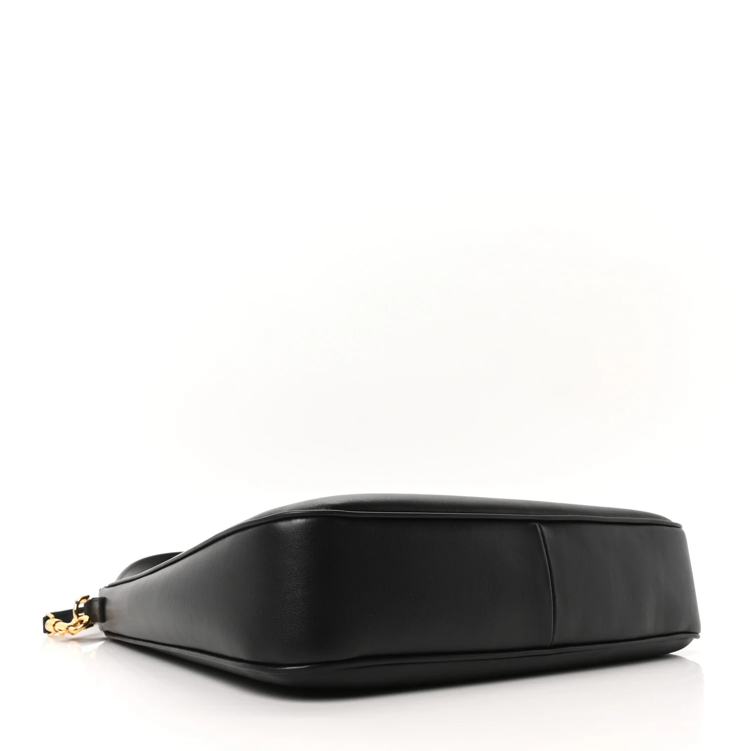 Smooth Calfskin Medium Camille 16 Soft Bag Black