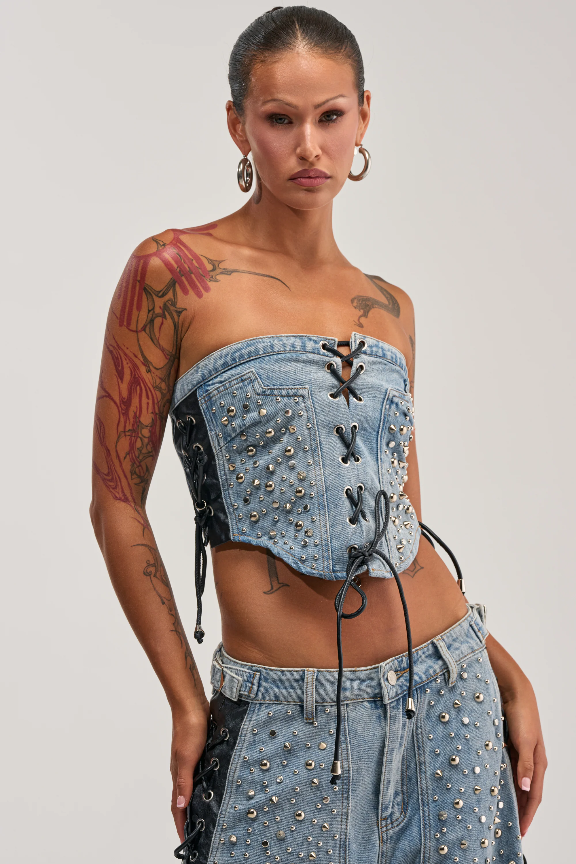 HONEY BABY LACE UP CORSET - Akira Store