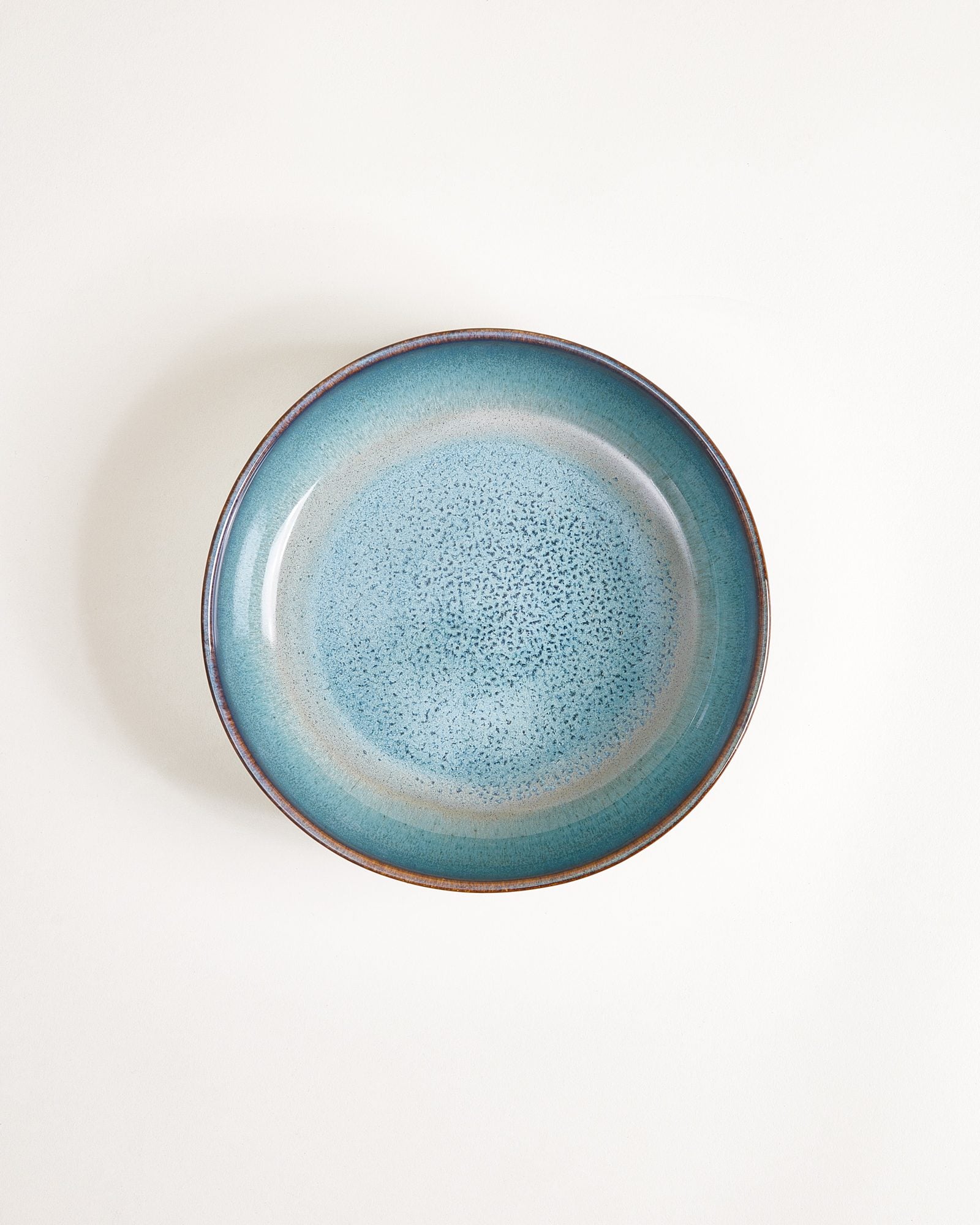 MADEIRA - PASTA PLATE MODERN GREEN-BLUE