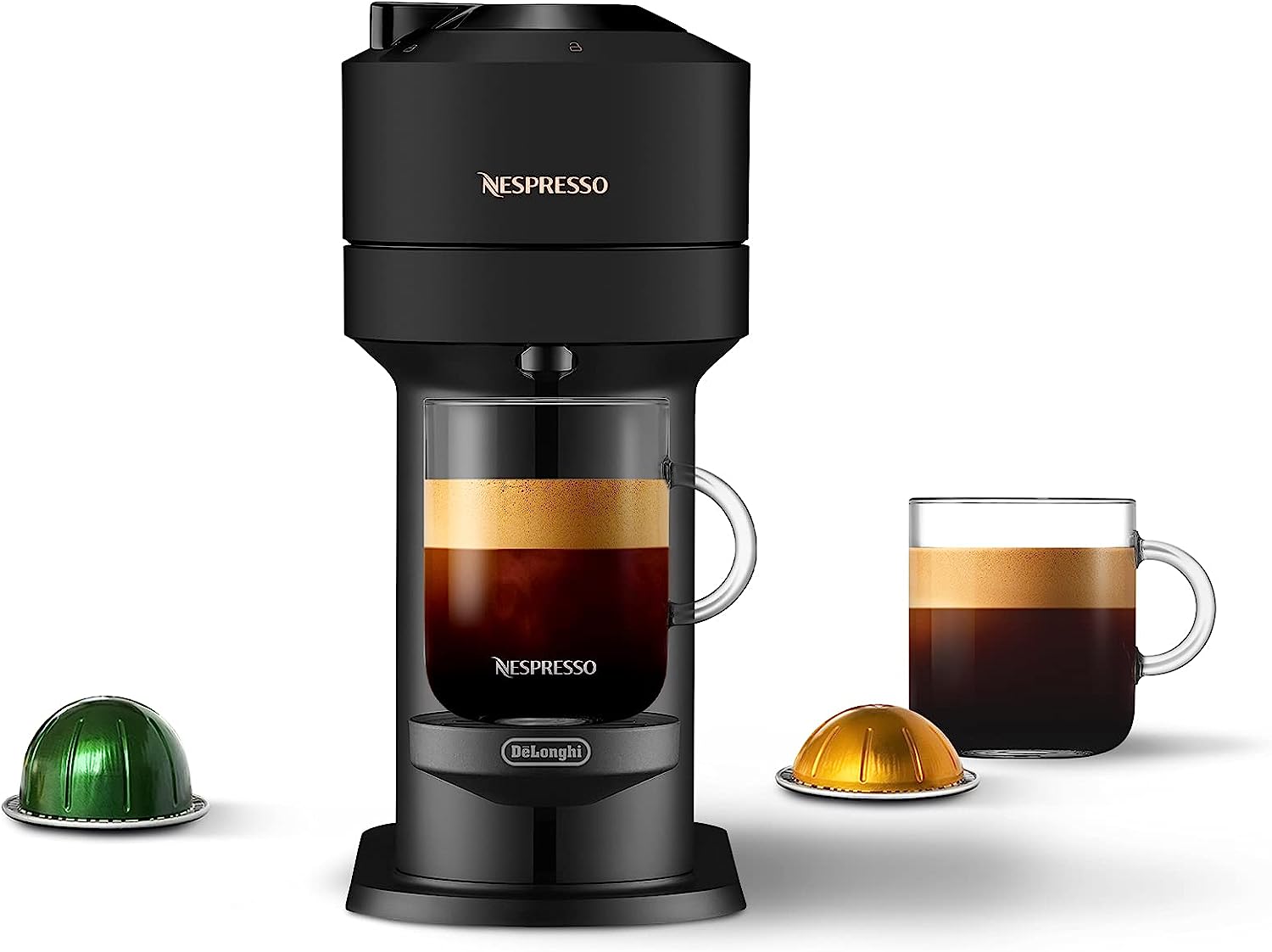Machine à café et expresso Nespresso Vertuo Next de De'Longhi, édition limitée, 5 tasses, noir mat