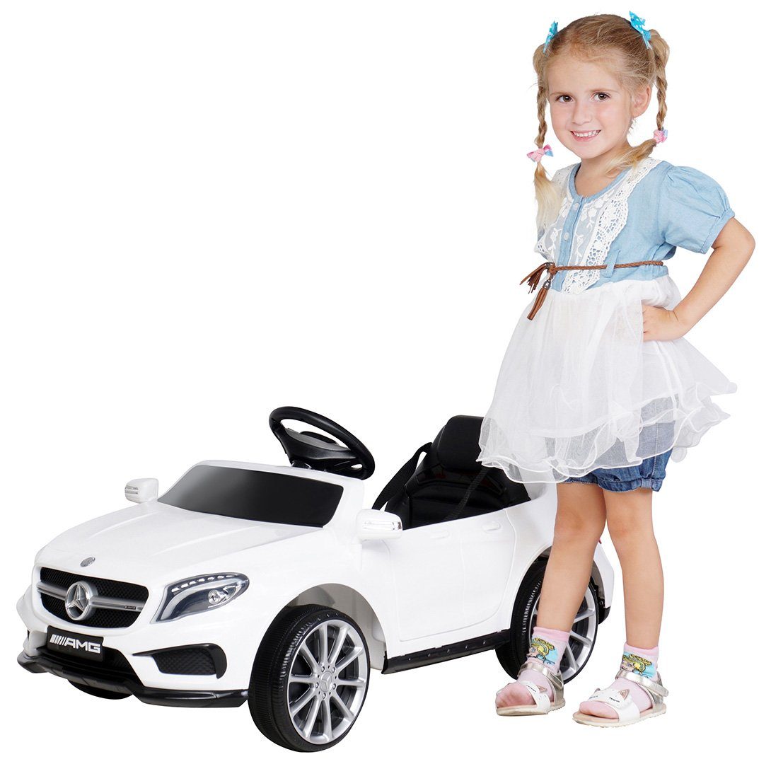 Actionbikes Motors Elektro-Kinderauto Kinderfahrzeug Mercedes GLA 45 AMG Lizenziert 3-5 Jahre, Belastbarkeit 30 kg, (1-tlg), Kinder Spielzeug - elektrisches Fahrzeug 3-6 Km/h - mit Fernbedienung