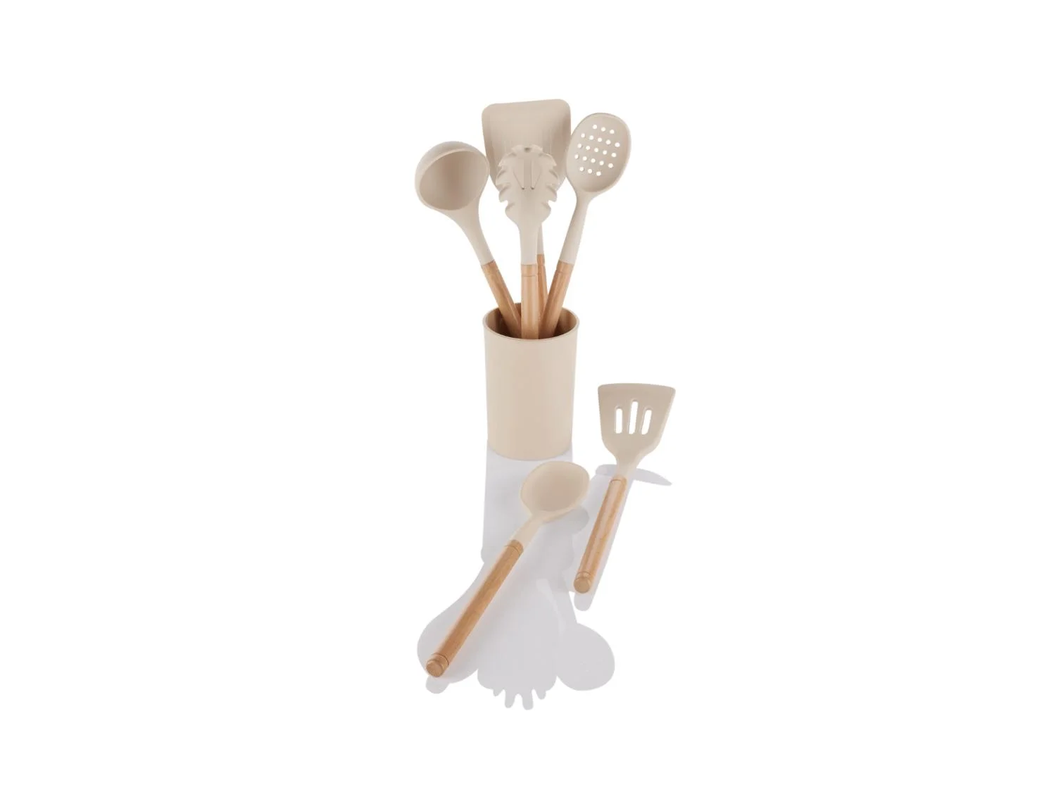 LIVARNO home Set d'ustensiles de cuisine, 7 pices