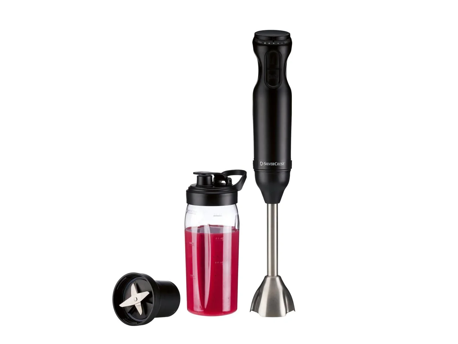 SILVERCREST Mixeur plongeant avec appareil  smoothies