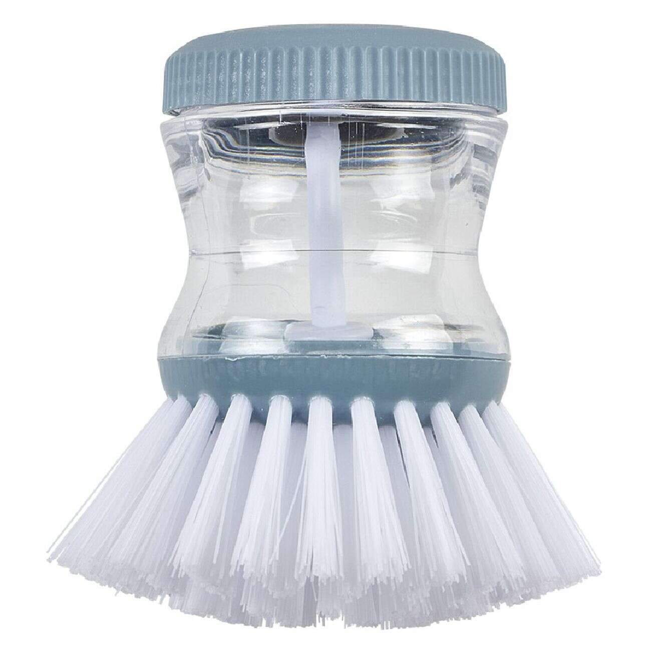 Brosse à vaisselle avec réservoir rond