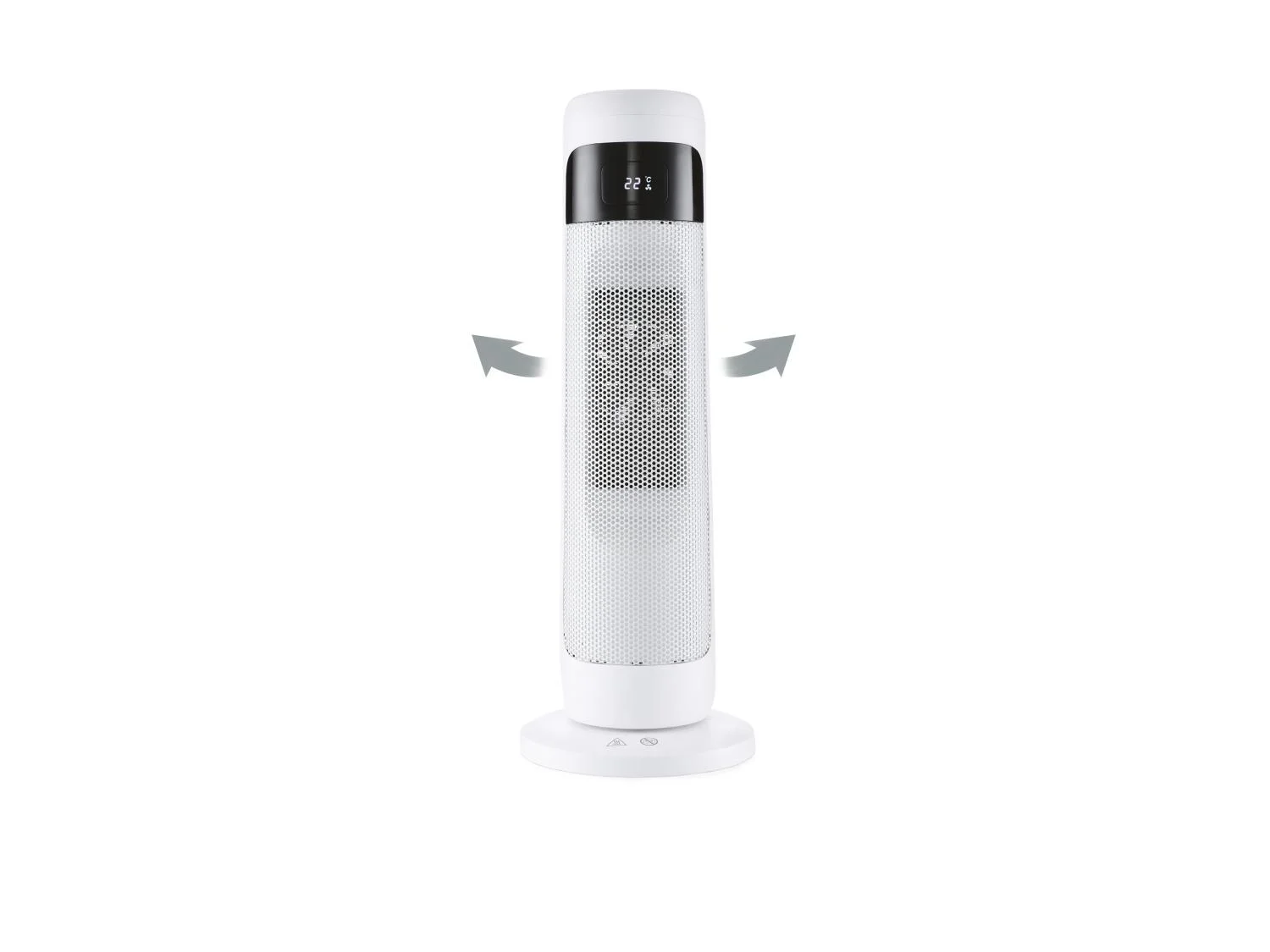 TRONIC Radiateur soufflant tour en cramique, PTC TTHL 2000 C3