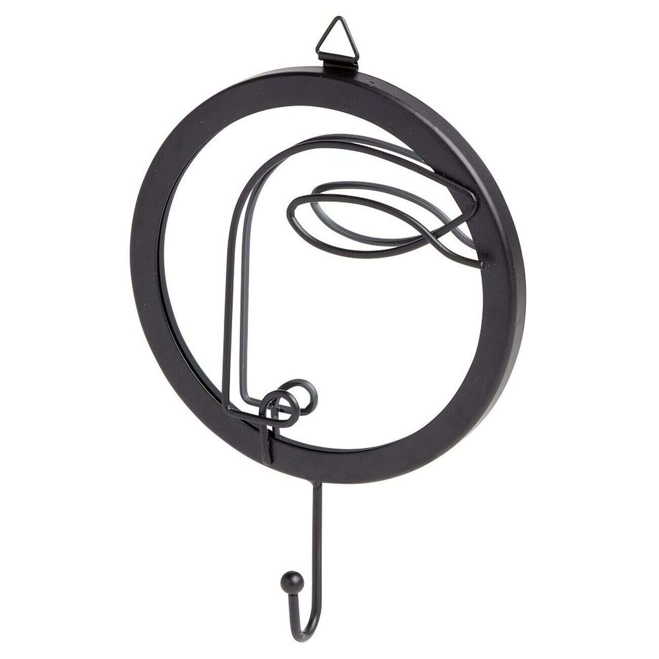 Crochet miroir design visage