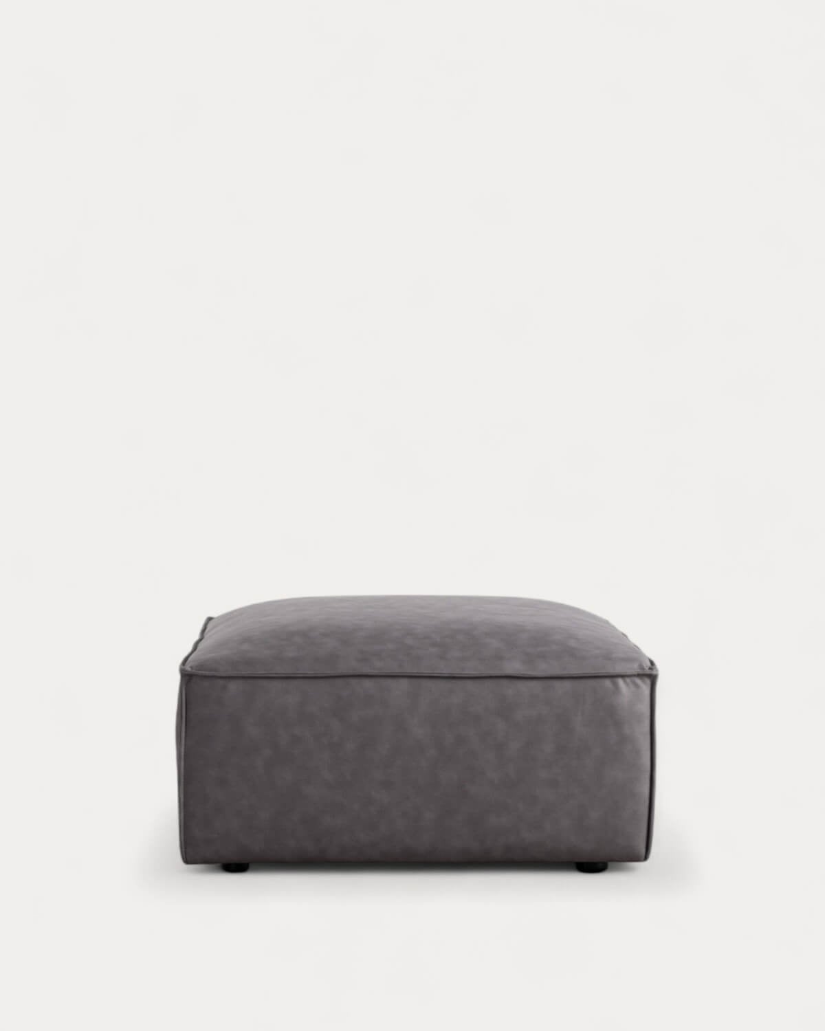 Kilhe Suede - Módulo Puff de Suede para Sofá Kilhe