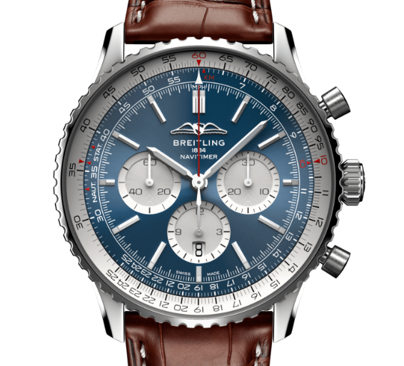 [Super Clone]Breitling AB0137211C1P1 Navitimer B01 Blue Dial - Νew【Super Clone】