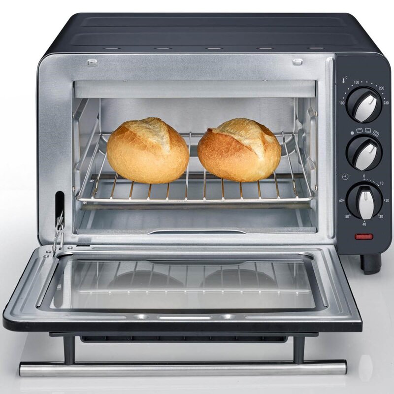 Miniovn TO2042 14L 1200W svart