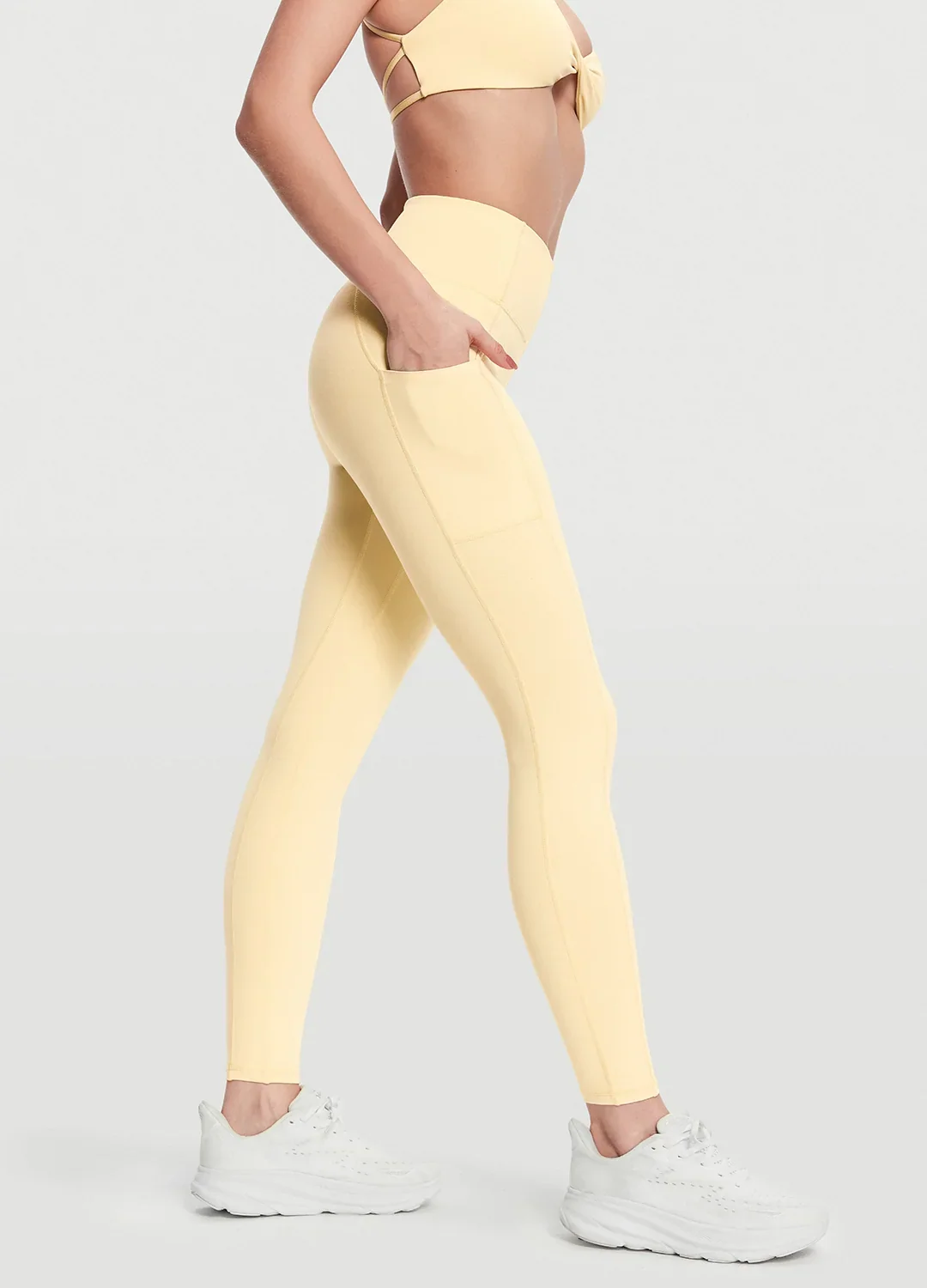 High-Waisted Side Pocket Leggings