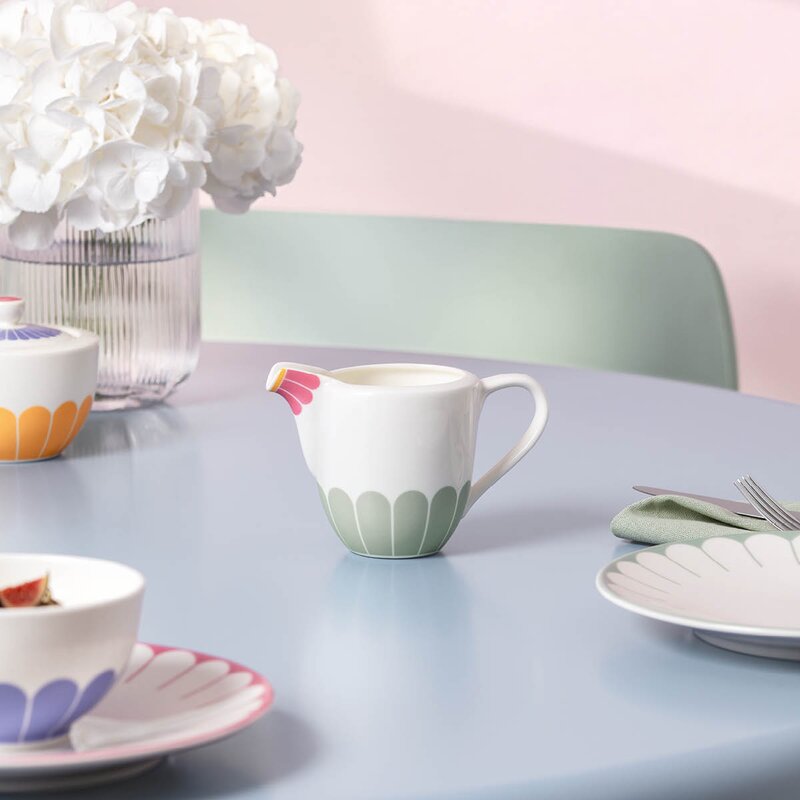 Fleur colour mugge 21 cl multi