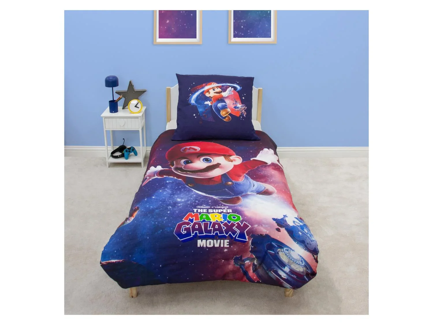 Parure de lit enfant rversible, 140 x 200 cm