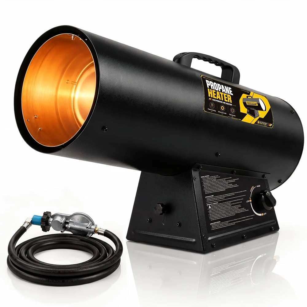 PYY Forced Air Propane Heater, 150,000 BTU, Portable