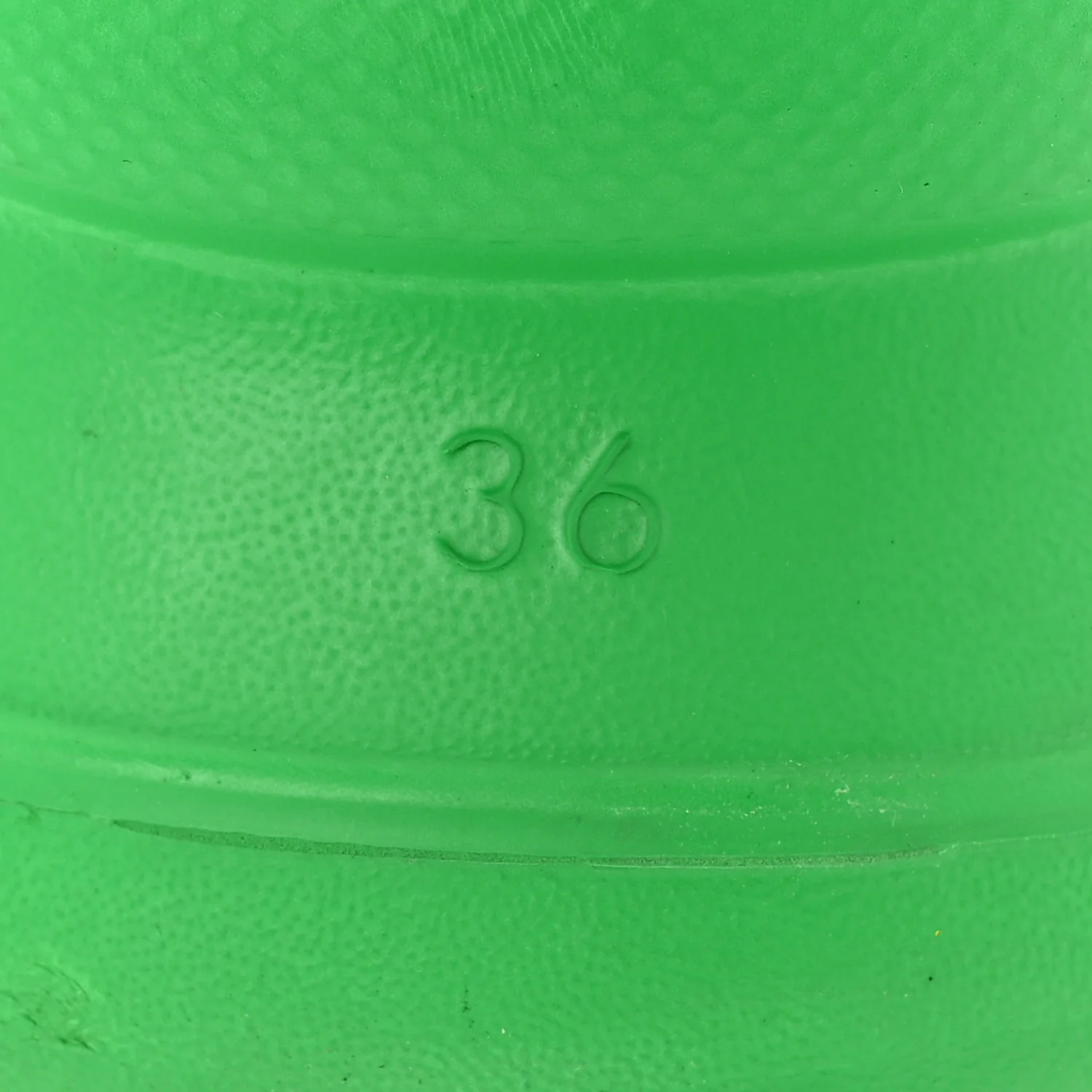 X CROCS Rubber Womens Rain Boots 36 Grass Green