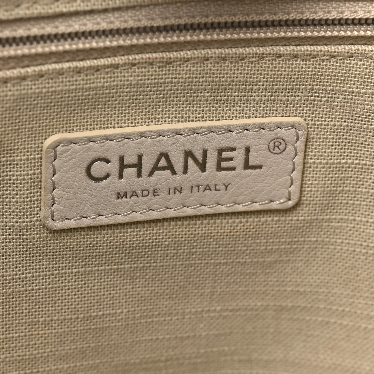 Mixed Fibers Small Deauville Tote Light Grey