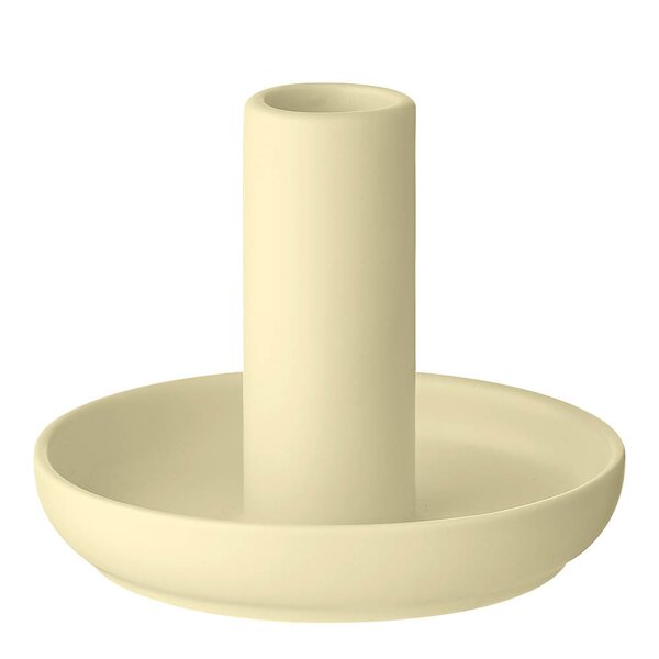 Vela lysestake 11 cm gul