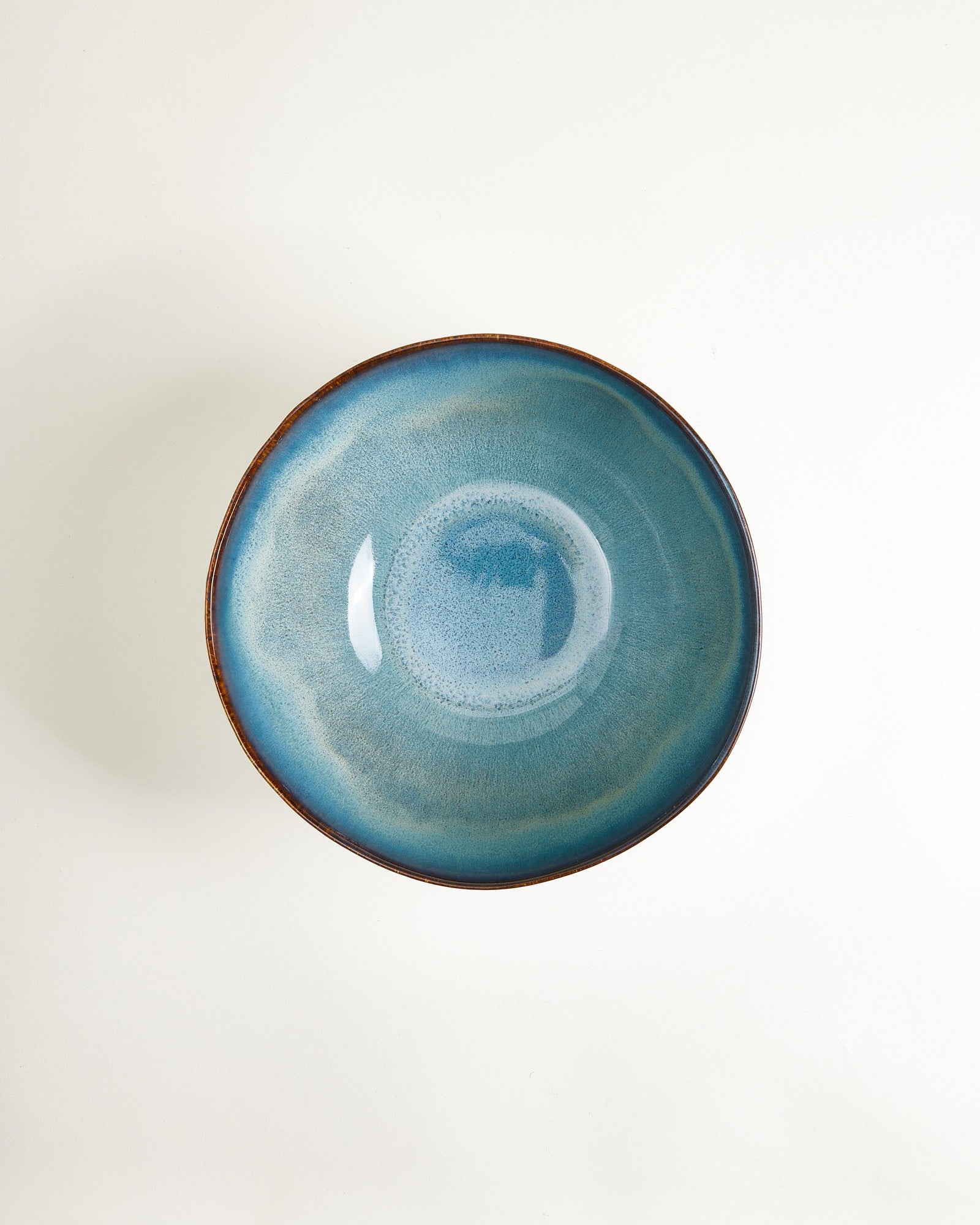 MADEIRA - SERVING BOWL GREEN-BLUE