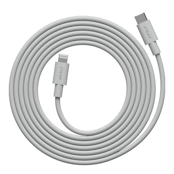 Cable 1 USB-C til Lightning kabel 2 m Gotland Grey