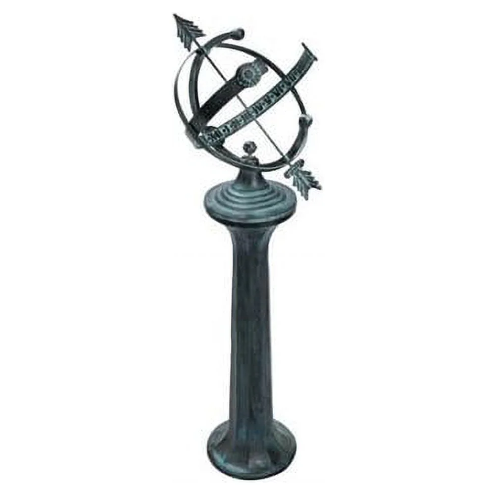 8 In. Cast Iron Sundial Pedestal