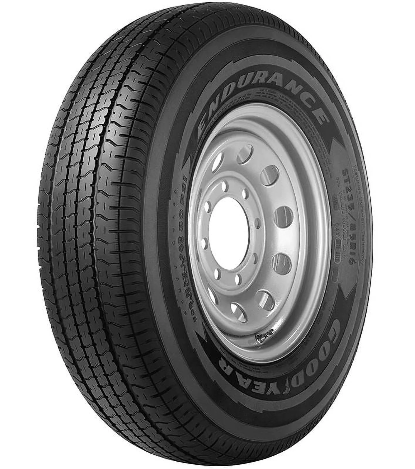 4 New Endurance Trailer Tires ST205/75R15 107N LRD 8PLY