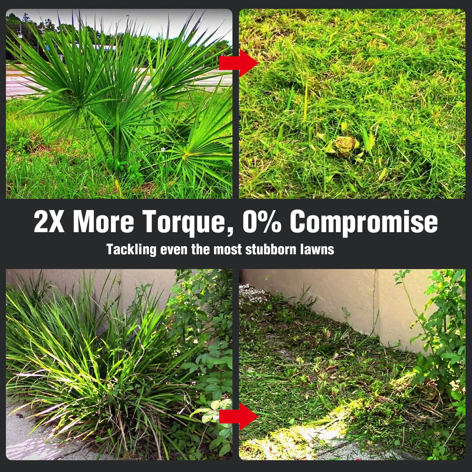 21" 144cc Gas Push Lawn Mower, with 6-Position Height Adjustment, 3-in-1 Cutting - Image 6